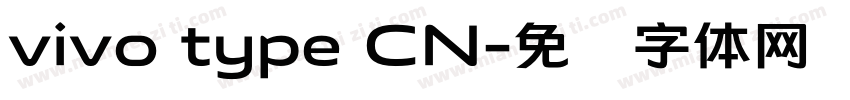 vivo type CN字体转换